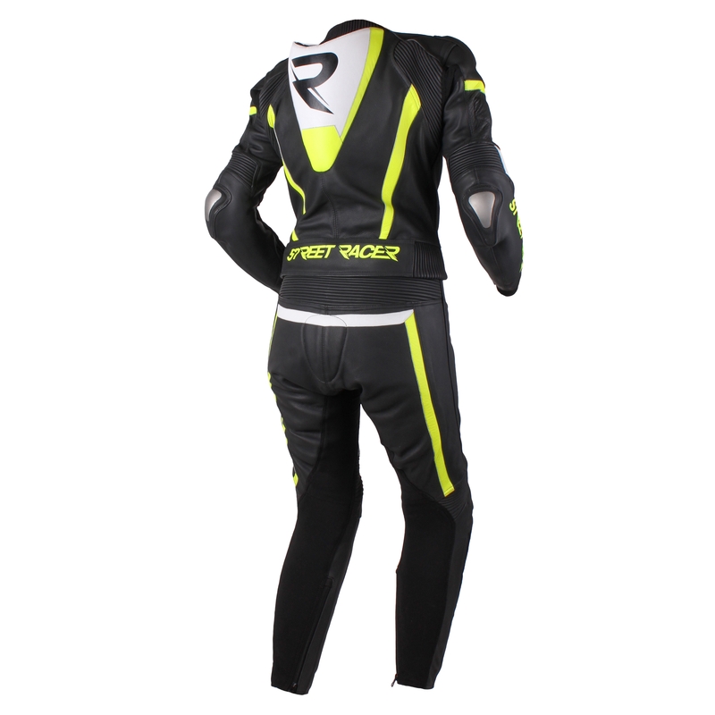 Damski jumpsuit Street Racer Dafne black-white-fluo yellow outlet. wyprzedaż