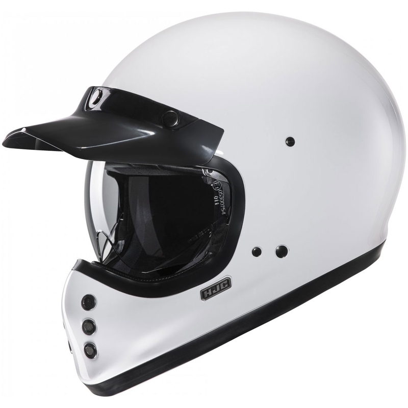 HJC V60 Solid kask motocyklowy integralny biały