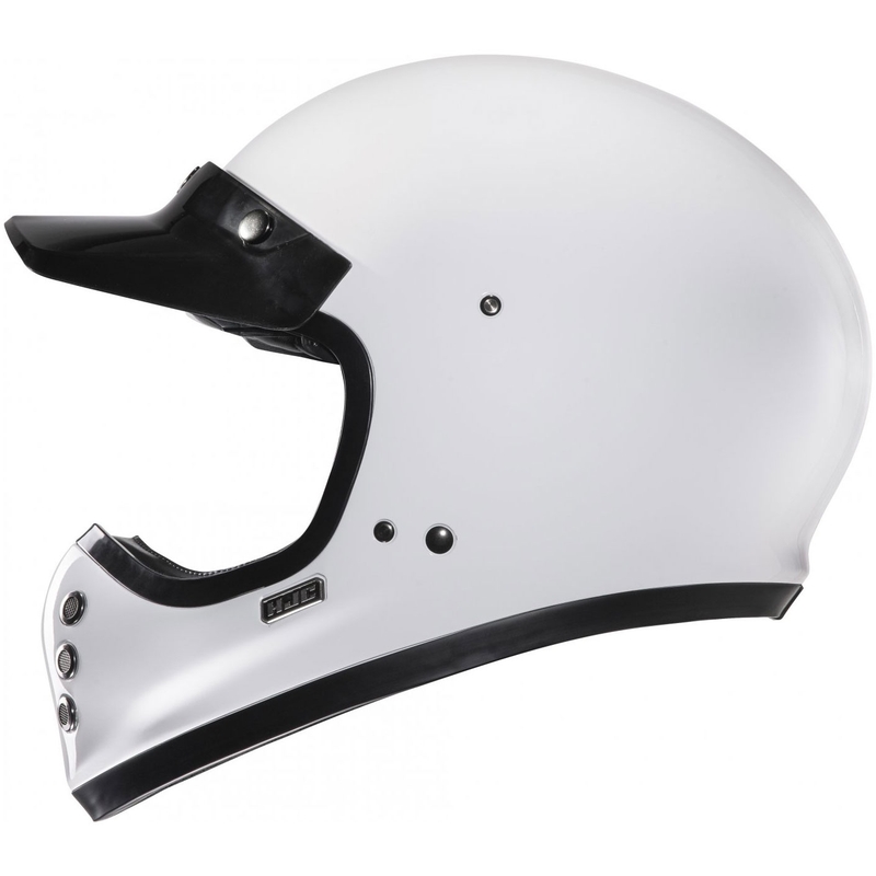 HJC V60 Solid kask motocyklowy integralny biały