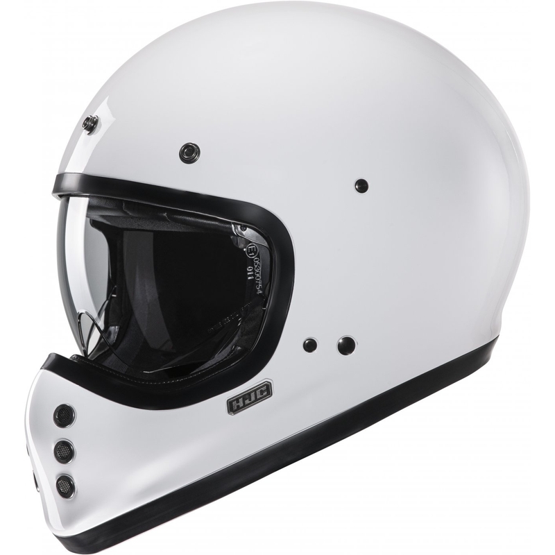 HJC V60 Solid kask motocyklowy integralny biały