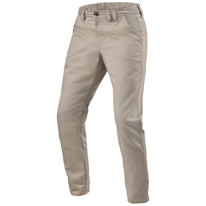 Revit Chino Dean 2 short zwężane spodnie motocyklowe Sand