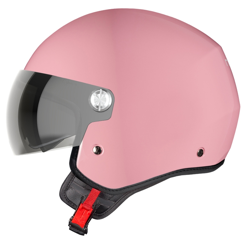 Kask motocyklowy otwarty NEXX Y.10 Stiletto w kolorze pastelowego różu wyprzedaż