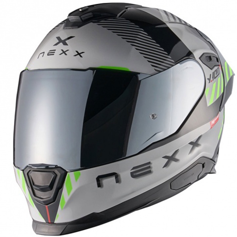 NEXX Y.100R Fade kask motocyklowy integralny szaro-czarny wyprzedaż