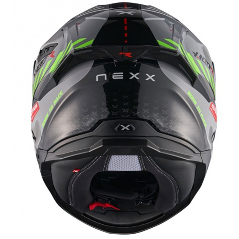 NEXX Y.100R Fade kask motocyklowy integralny szaro-czarny wyprzedaż