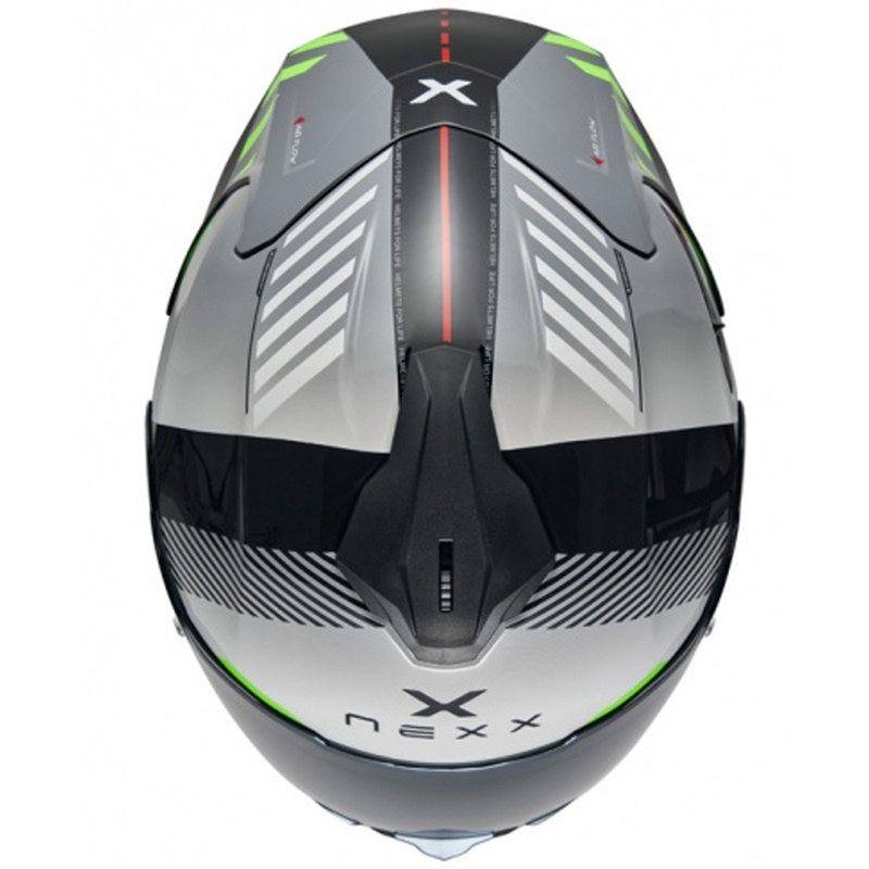 NEXX Y.100R Fade kask motocyklowy integralny szaro-czarny wyprzedaż