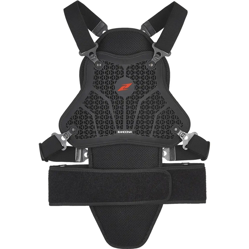 Ochraniacz kręgosłupa i klatki piersiowej dla dzieci Zandona Netcube Armour X9 czarny 151 - 165 cm