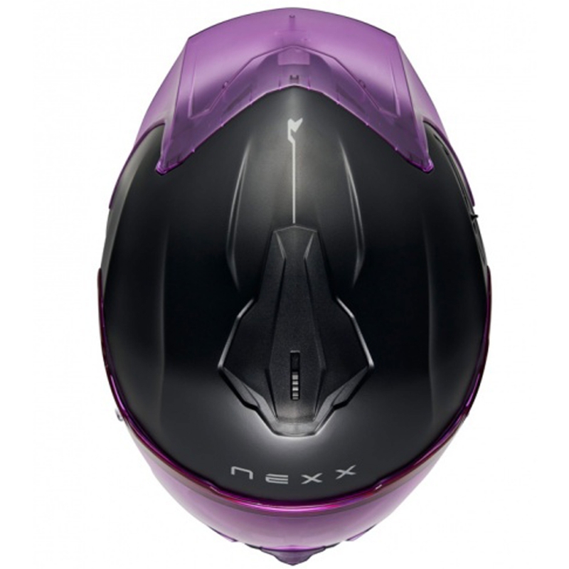 Kask motocyklowy integralny NEXX Y.100R Subsonic matowy czarno-różowy