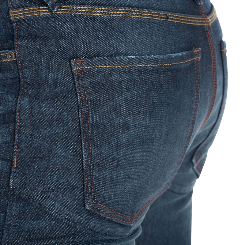 Jeansy motocyklowe Oxford Original Approved AAA Slim Jeans w kolorze spranego błękitu