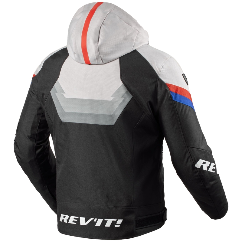 Kurtka motocyklowa Revit Quantum 3 H2O czarno-jasnoszara