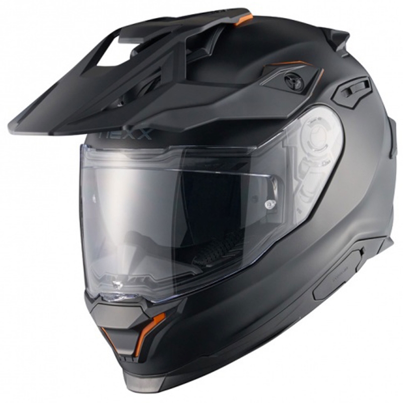 Kask motocyklowy enduro NEXX Y.TRAVL Plain matowy czarny