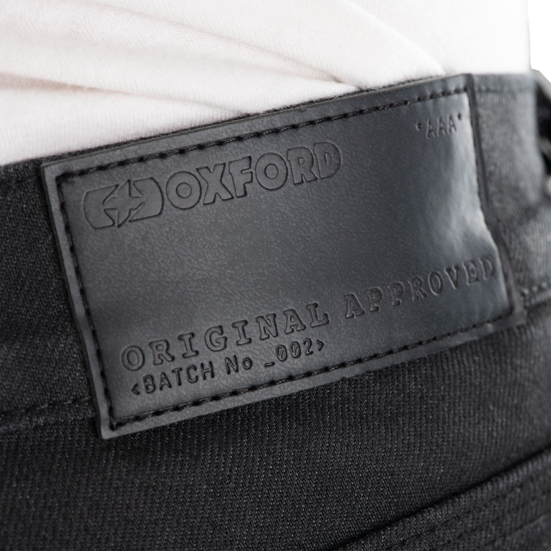 Jeansy motocyklowe Oxford Original Approved AAA Slim Jeans w kolorze czarnym