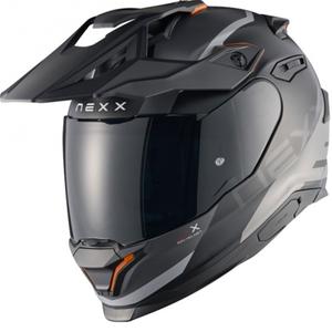 Kask motocyklowy enduro NEXX Y.TRAVL Quest matowy czarno-szary