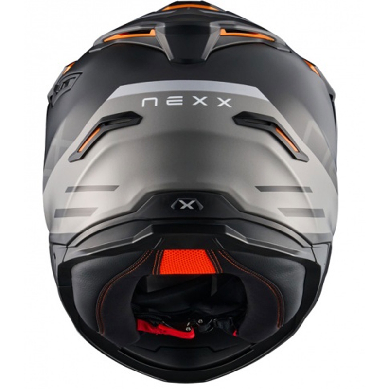Kask motocyklowy enduro NEXX Y.TRAVL Quest matowy czarno-szary