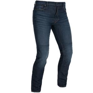 Jeansy motocyklowe Oxford Original Approved AAA Straight Jeans w kolorze spranego błękitu