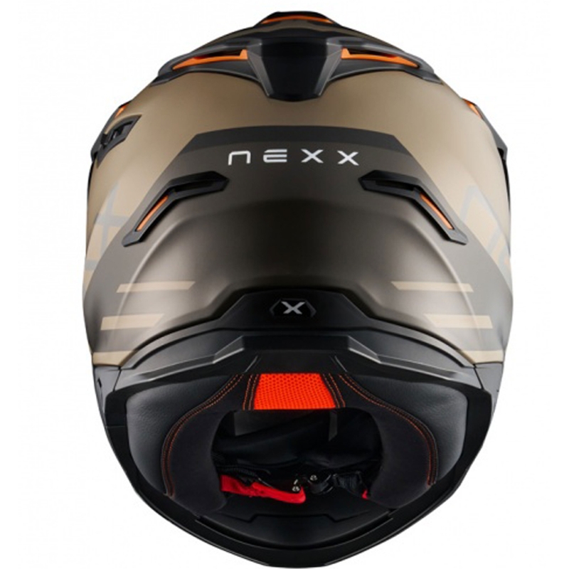 Kask motocyklowy enduro NEXX Y.TRAVL Quest matowy piaskowo-czarny