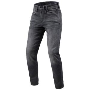 Revit Kai Skinny Short Mid Grey Stone Motocyklowe Jeansy