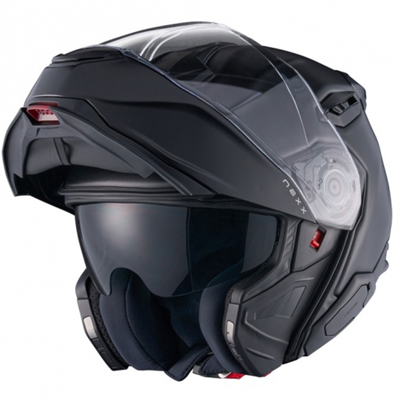 Kask motocyklowy typu flip-up Nexx X.Lifetour Plain matowy czarny wyprzedaż