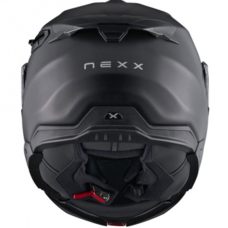 Kask motocyklowy typu flip-up Nexx X.Lifetour Plain matowy czarny wyprzedaż