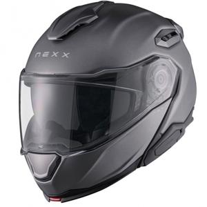Kask motocyklowy typu flip-up Nexx X.Lifetour Plain matowy tytan