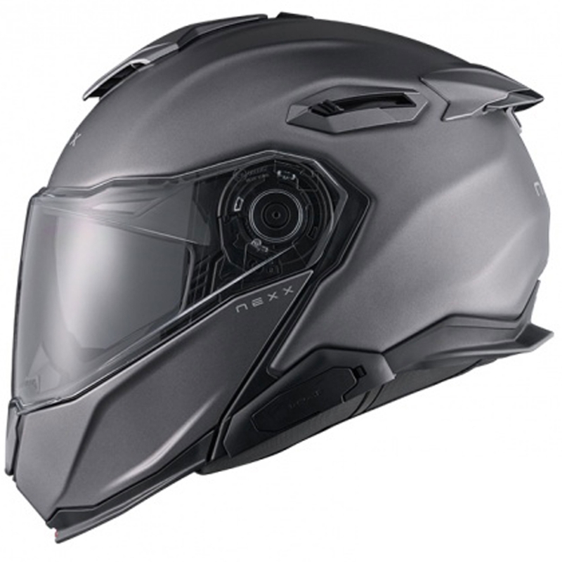 Kask motocyklowy typu flip-up Nexx X.Lifetour Plain matowy tytan