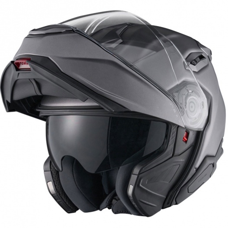 Kask motocyklowy typu flip-up Nexx X.Lifetour Plain matowy tytan