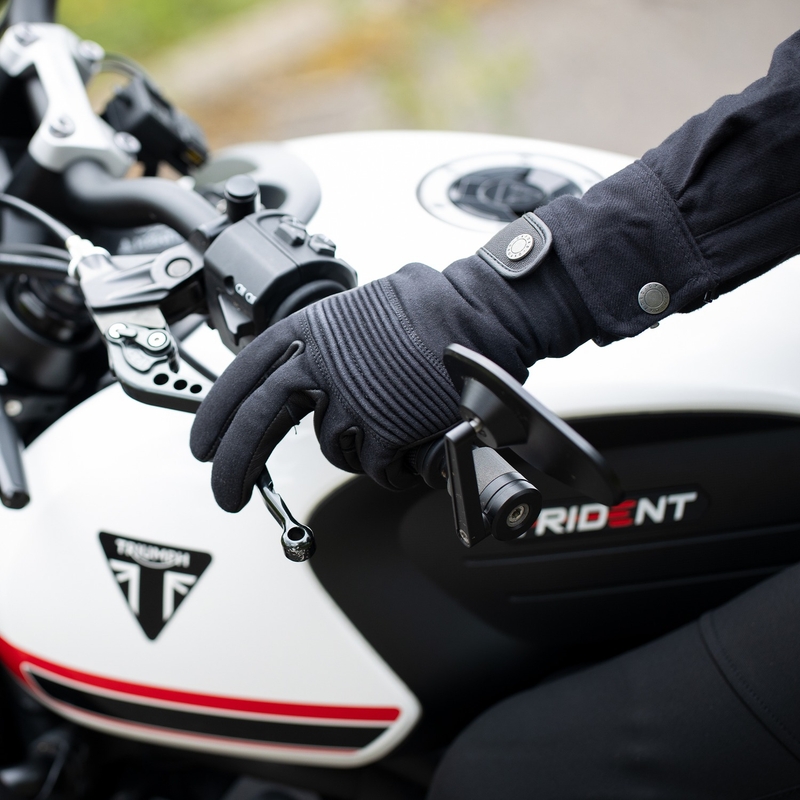 Damskie rękawice motocyklowe Oxford Kickback czarne
