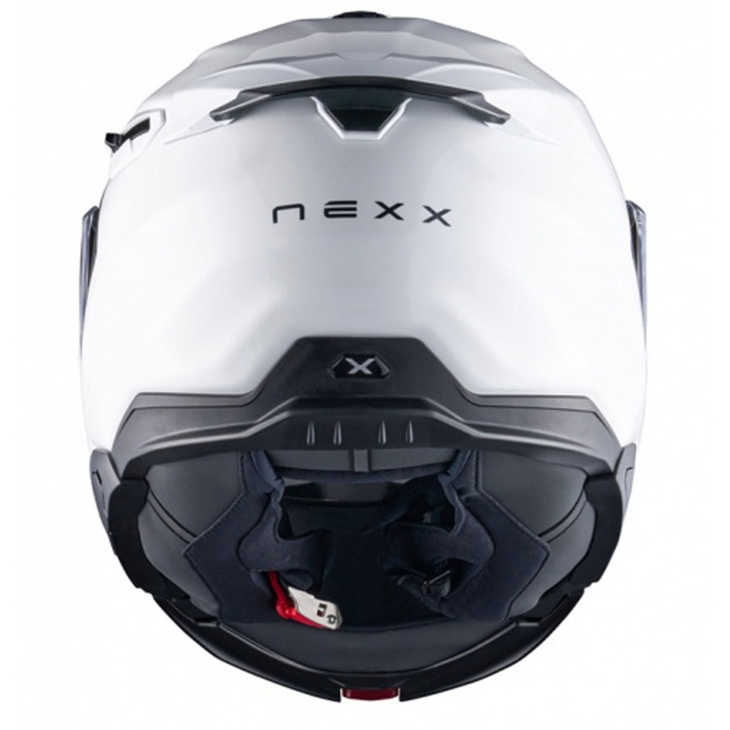 Kask motocyklowy typu flip-up Nexx X.Lifetour Plain matowy biały