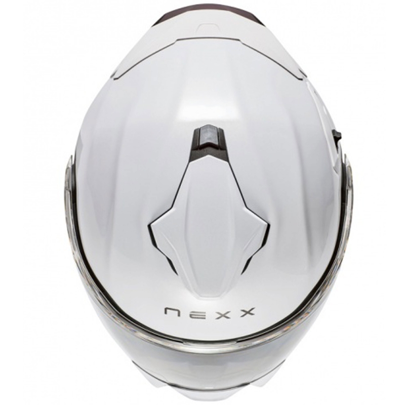 Kask motocyklowy typu flip-up Nexx X.Lifetour Plain matowy biały