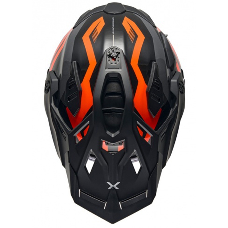 Kask motocyklowy enduro Nexx X.WED3 Gobi pomarańczowo-biały wyprzedaż