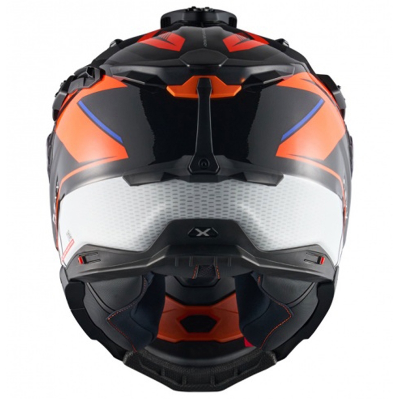 Kask motocyklowy enduro Nexx X.WED3 Gobi pomarańczowo-biały wyprzedaż