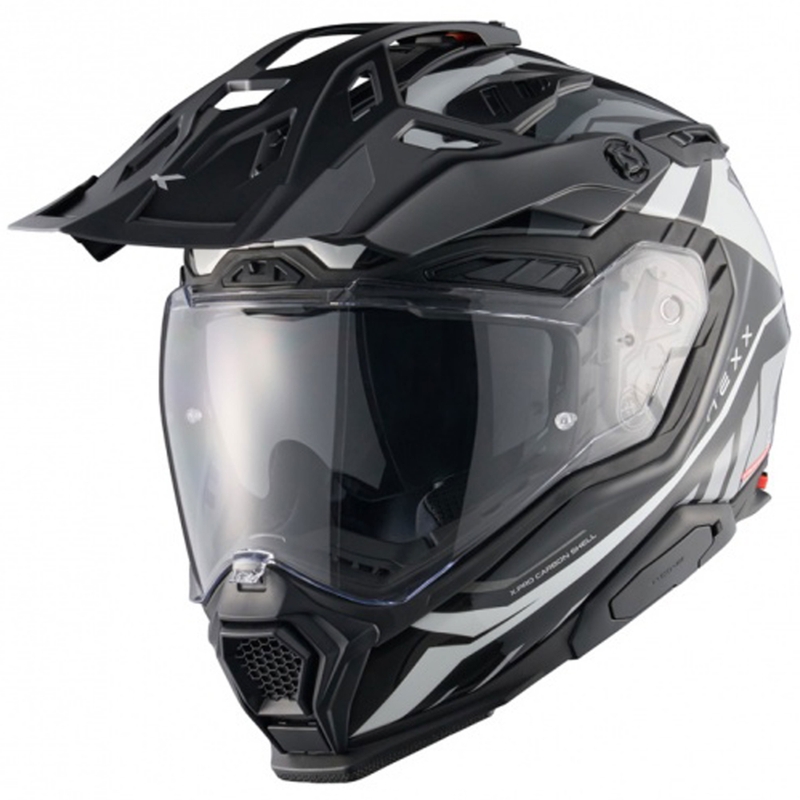 Kask motocyklowy enduro Nexx X.WED3 Gobi biało-szary wyprzedaż