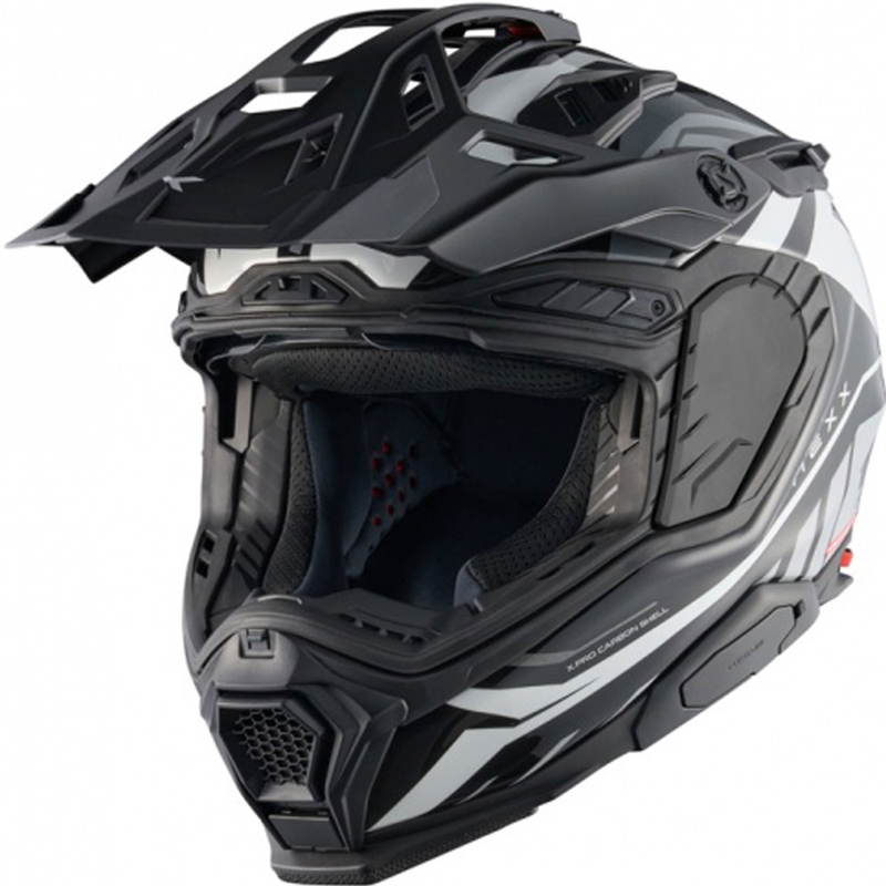 Kask motocyklowy enduro Nexx X.WED3 Gobi biało-szary wyprzedaż