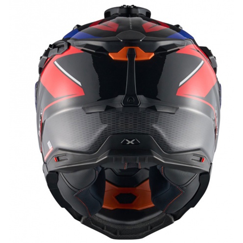 Kask motocyklowy enduro Nexx X.WED3 Gobi niebiesko-czerwony