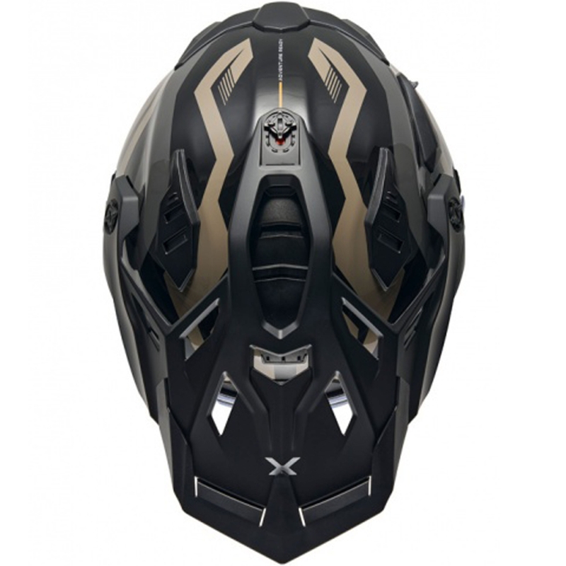 Kask motocyklowy enduro Nexx X.WED3 Gobi piaskowo-biały
