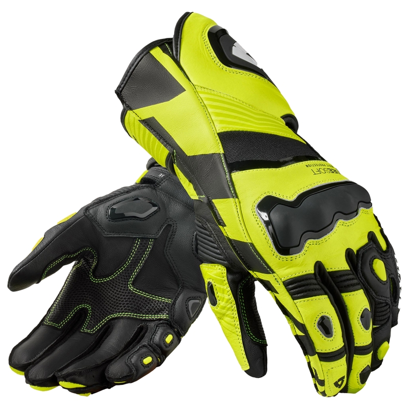 Rękawice motocyklowe Revit Jerez 4 fluo żółto-czarne