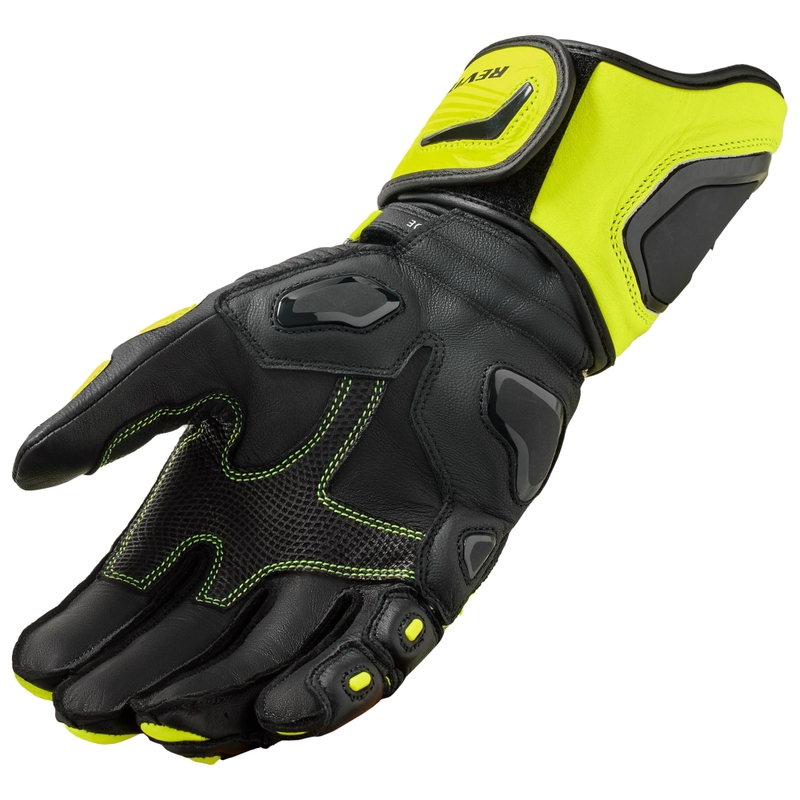 Rękawice motocyklowe Revit Jerez 4 fluo żółto-czarne