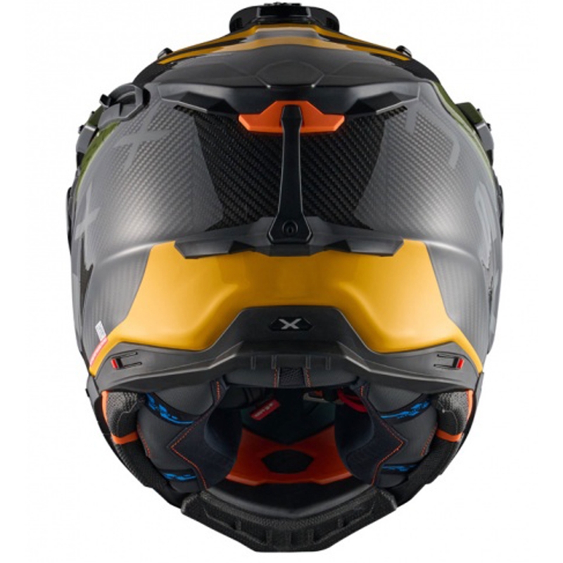 Kask motocyklowy enduro Nexx X.WED3 Furka zielono-żółty
