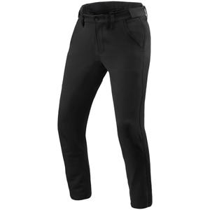 Revit Chino Mason Slim skrócone jeansy motocyklowe czarne