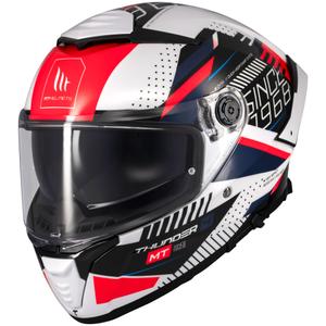 Zintegrowany kask motocyklowy MT Thunder 4 SV Luminence niebieski