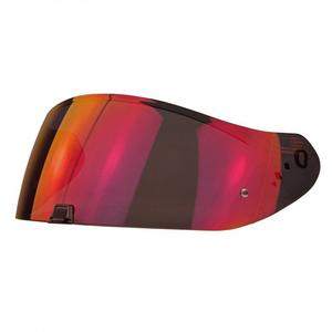 Plexi KDS-F-03 do kasków Scorpion EXO-GT SP AIR w kolorze czerwonym lustrzanym