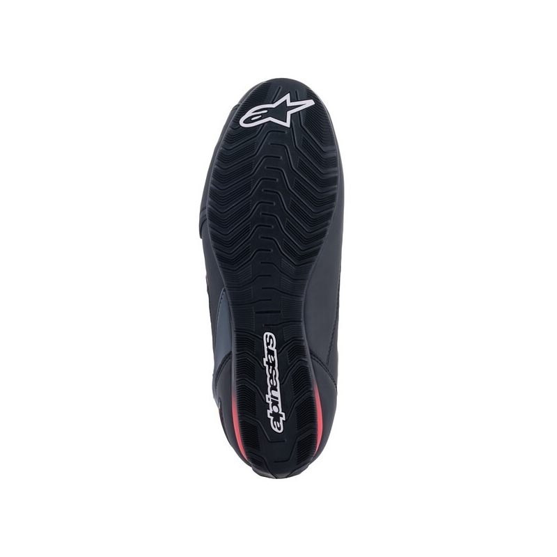 Buty motocyklowe Alpinestars Faster-3 Rideknit czarno-czerwono-fluo żółto-szare