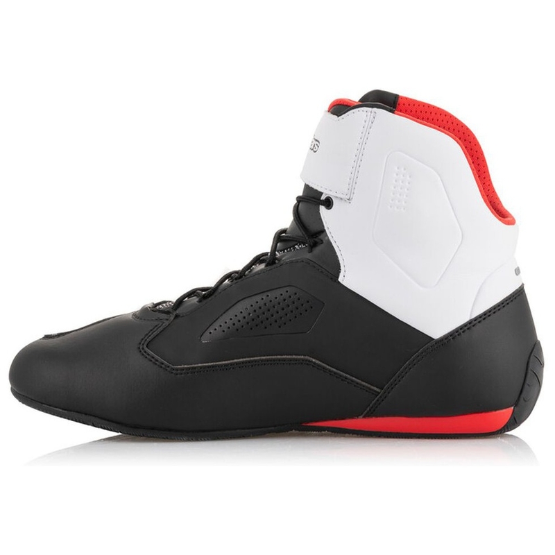 Buty motocyklowe Alpinestars Faster 3 Rideknit czarno-biało-czerwone