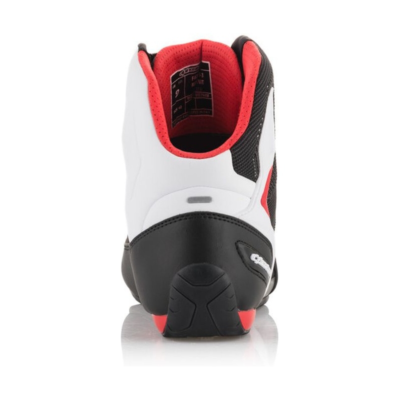 Buty motocyklowe Alpinestars Faster 3 Rideknit czarno-biało-czerwone