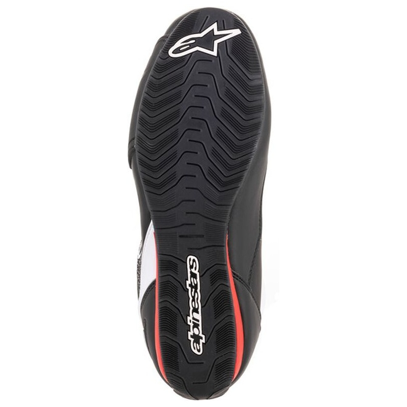 Buty motocyklowe Alpinestars Faster 3 Rideknit czarno-biało-czerwone