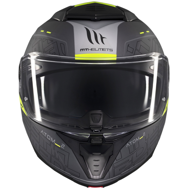 Kask motocyklowy składany MT Atom 2 SV Destiny matowo-czarno-szary