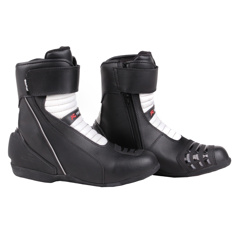 Buty motocyklowe R-PRO Comfort czarno-białe wyprzedaż