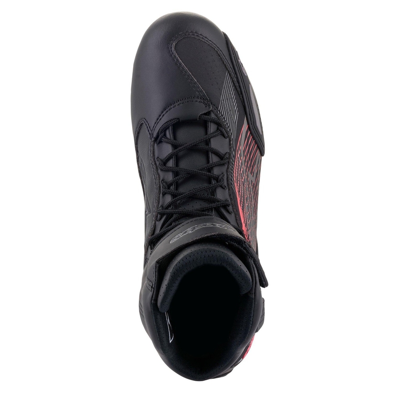 Buty motocyklowe damskie Alpinestars Stella Faster 3 czarno-srebrno-różowe