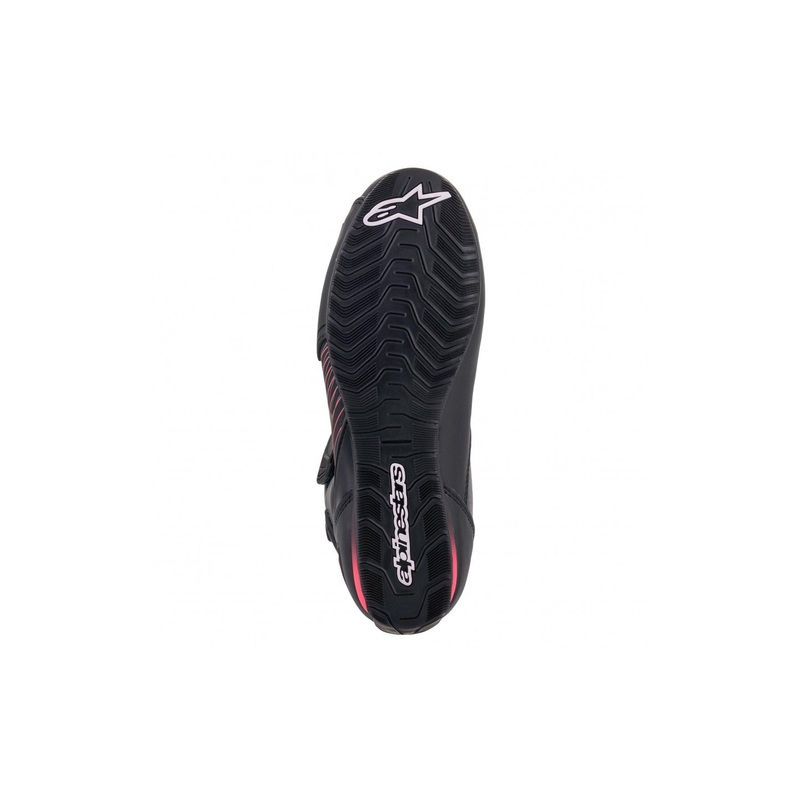 Buty motocyklowe damskie Alpinestars Stella Faster 3 czarno-srebrno-różowe