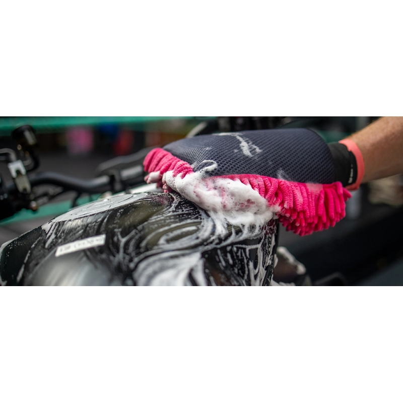 2in1 Chenille microfibre wash mitt MUC-OFF