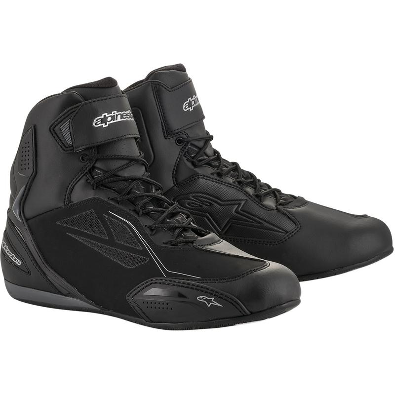 Buty motocyklowe damskie Alpinestars Stella Faster 3 Drystar czarno-srebrne